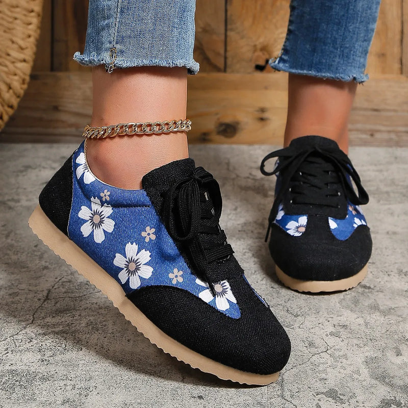 sapatos femininos  Tipo de padrão : Floral  Confortável