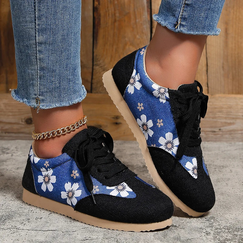 sapatos femininos  Tipo de padrão : Floral  Confortável