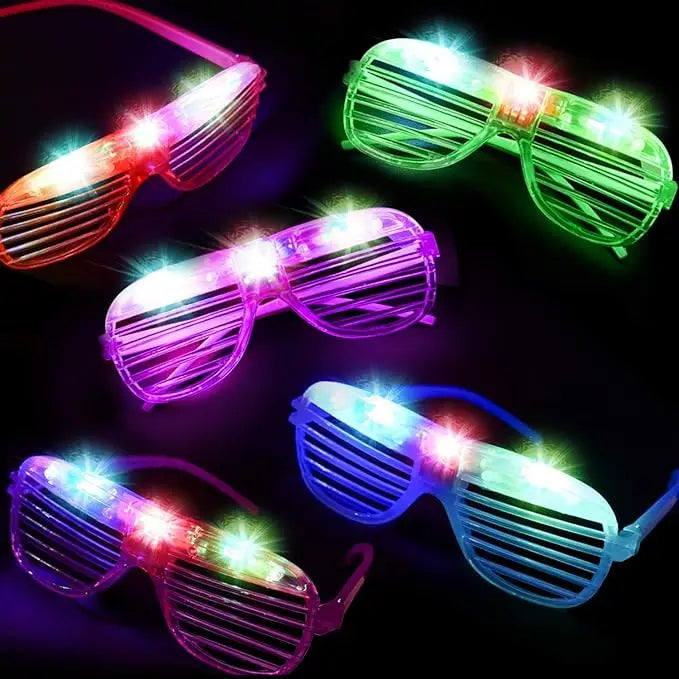 Óculos LED: Ilumine sua festa com estilo!