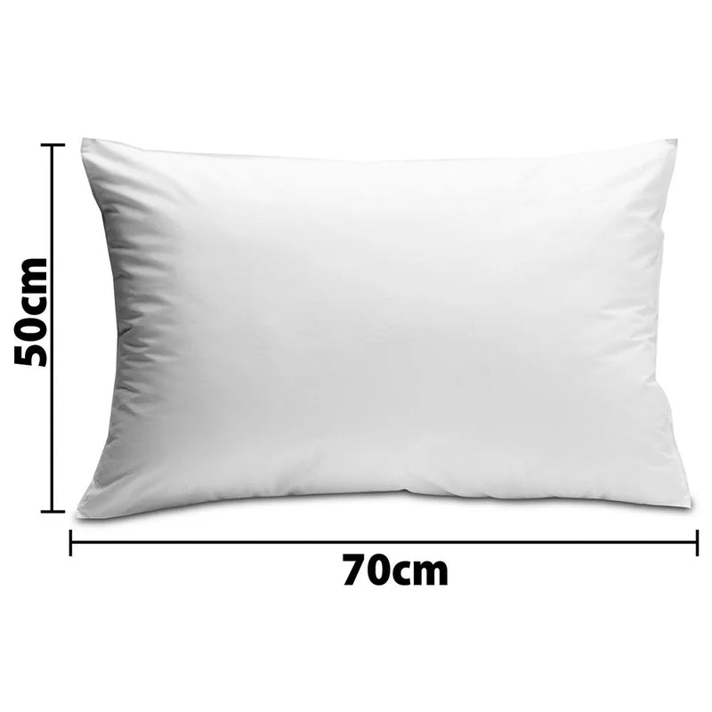 Washable Pillow Extra Soft Comfort Silicone Fiber BF Antiallergic